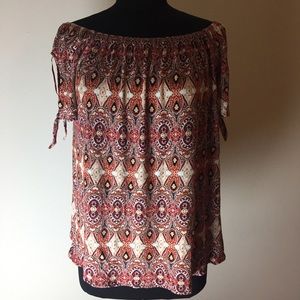 Pink Republic open shoulders